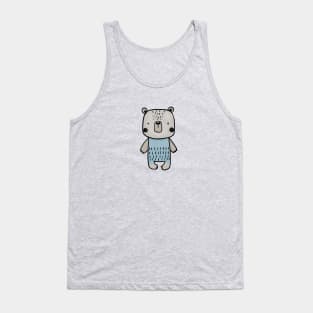 Bear BLue Tank Top